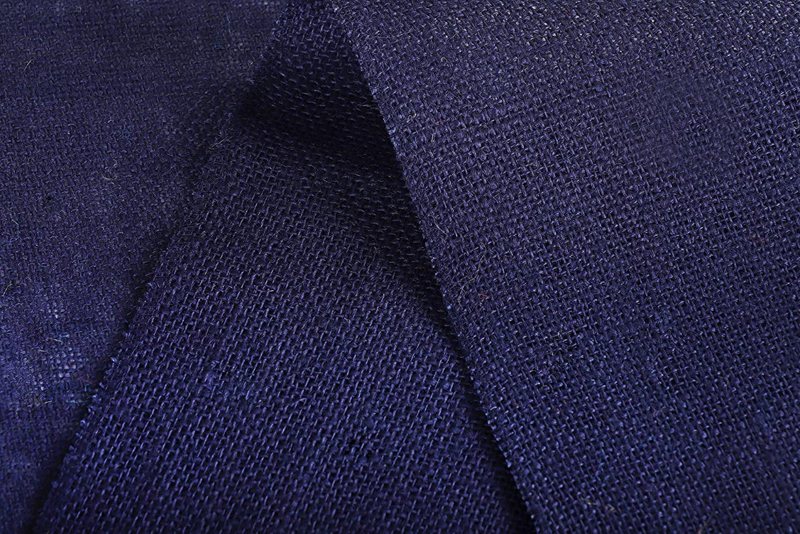 Vintage Woven Jute Table Runner Table Cloth for Wedding