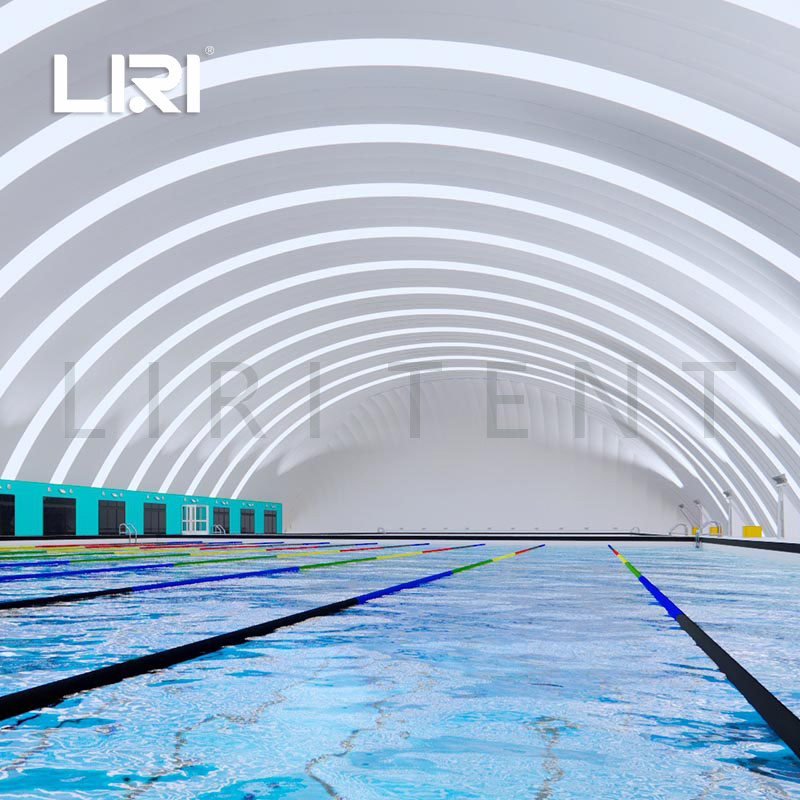 New Mobile Huge Aerated Inflatable Pool Dome Pool Cover Tent Outdoor