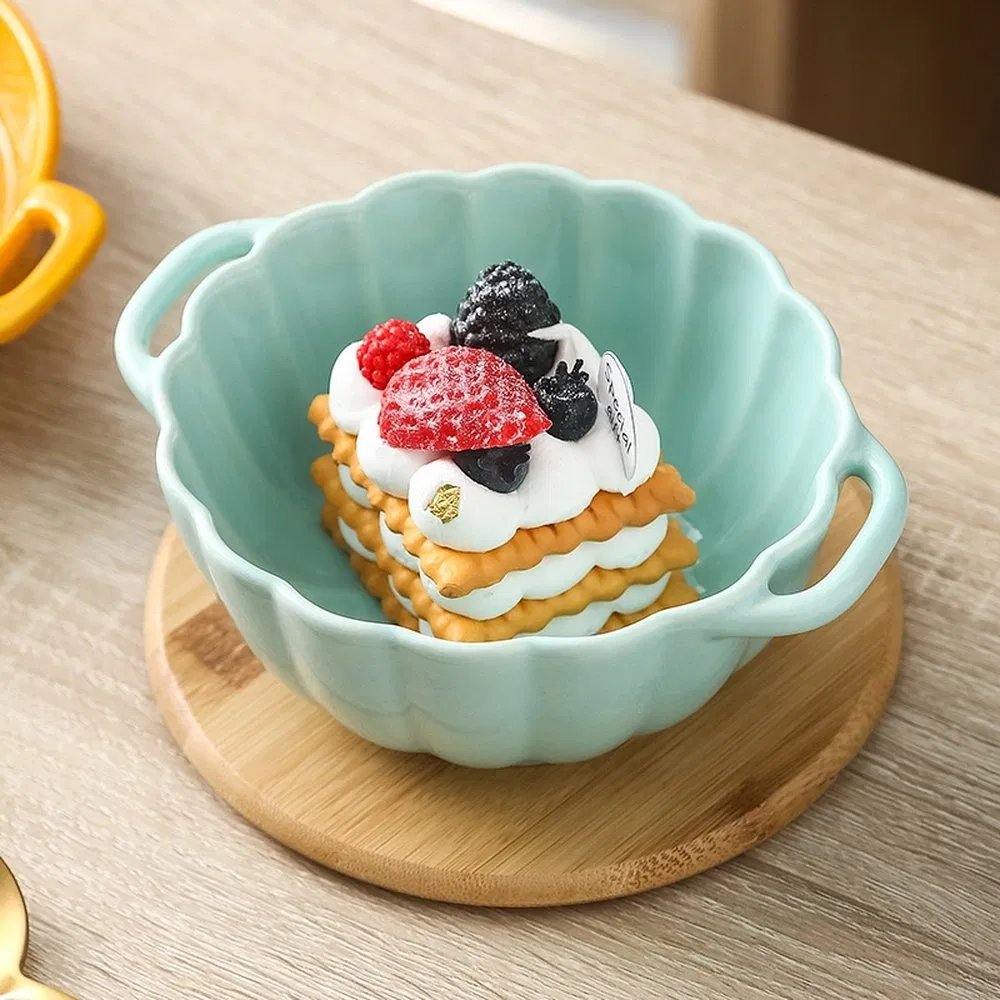 Hygienic Easy to Clean Ceramic Soup Bowl for Chinese Restaurants