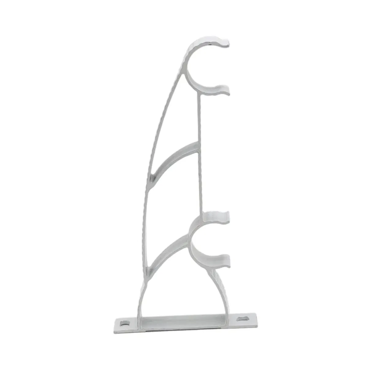 Customized Wall Installation Diameters 28mm Aluminium Curtain Holder Bracket
