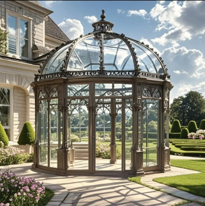 Sun Rooms Aluminium House Backyard Sunroom Large 4 Season Conservatory
