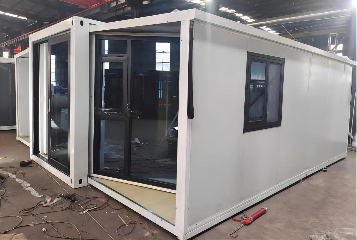 Expandable Container House 20FT Tiny Flat Pack Bedroom Folding Container Home
