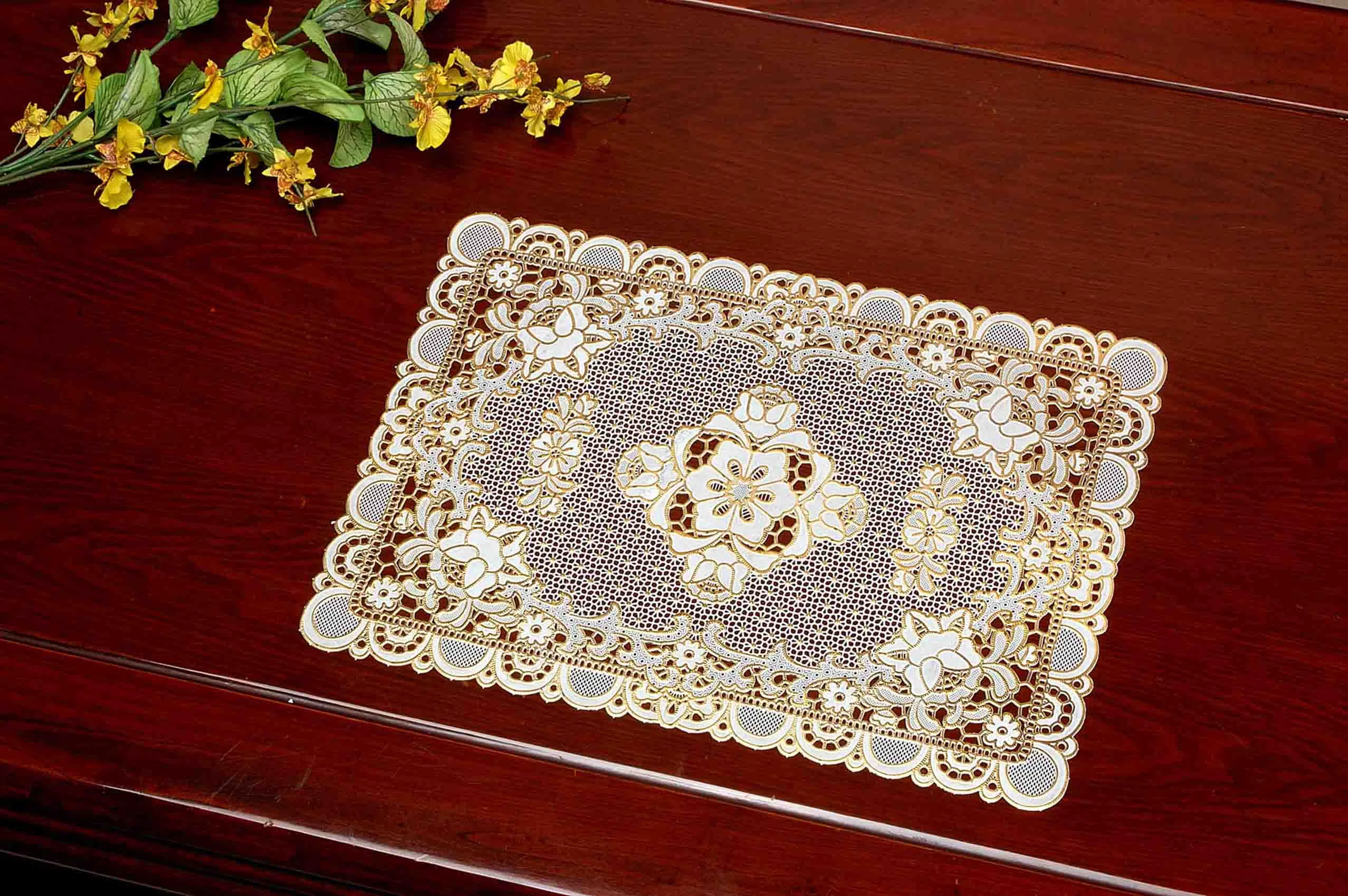PVC Lace Placemat (JFCD-031)