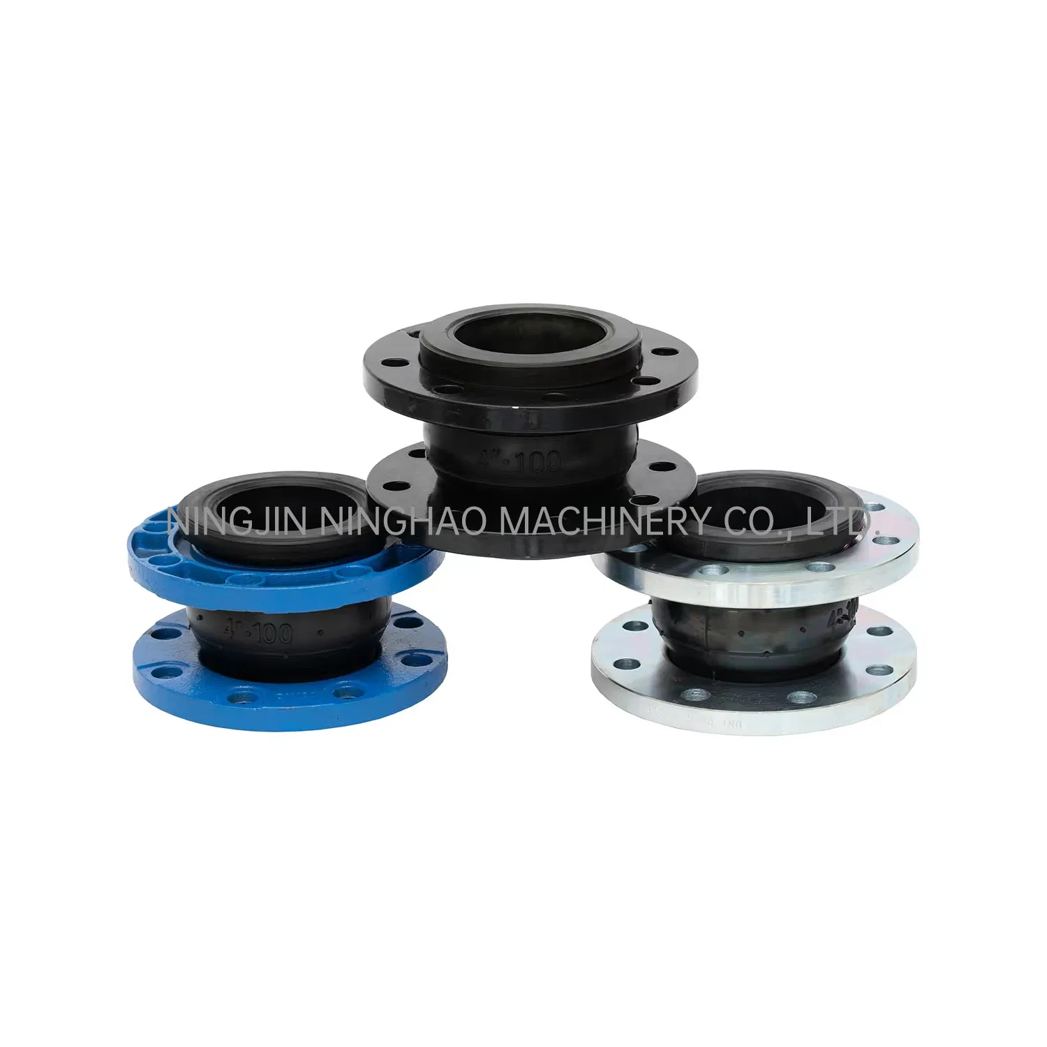 Rubber Flexible Single Ball Expansion Joint with Glavanized/Painted Carbon Steel Flange Ends