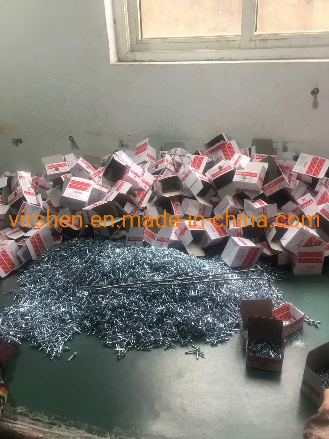 Nails Eye Nail Drive Pins with Plastic Washer Tb Power