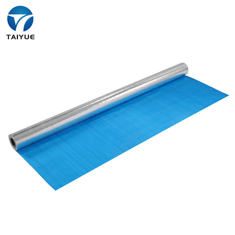 Aluminum Foil Woven Fabric Roll Heat Insulation Material Radiant Barrier