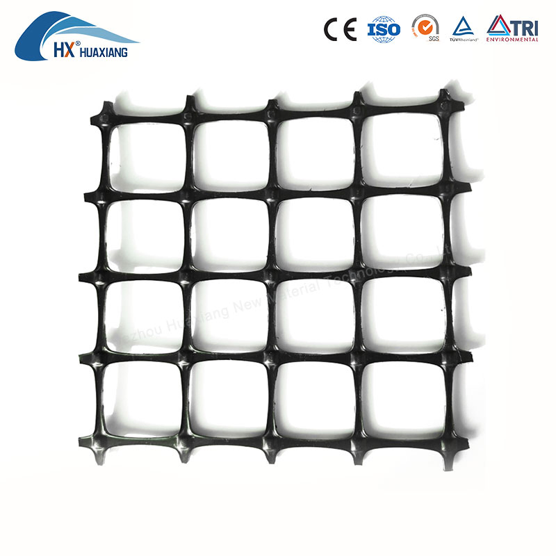 China PP Grid Polypropylene Geogrid Paver Driveway Plastic Geogrid for Soil Stabilization