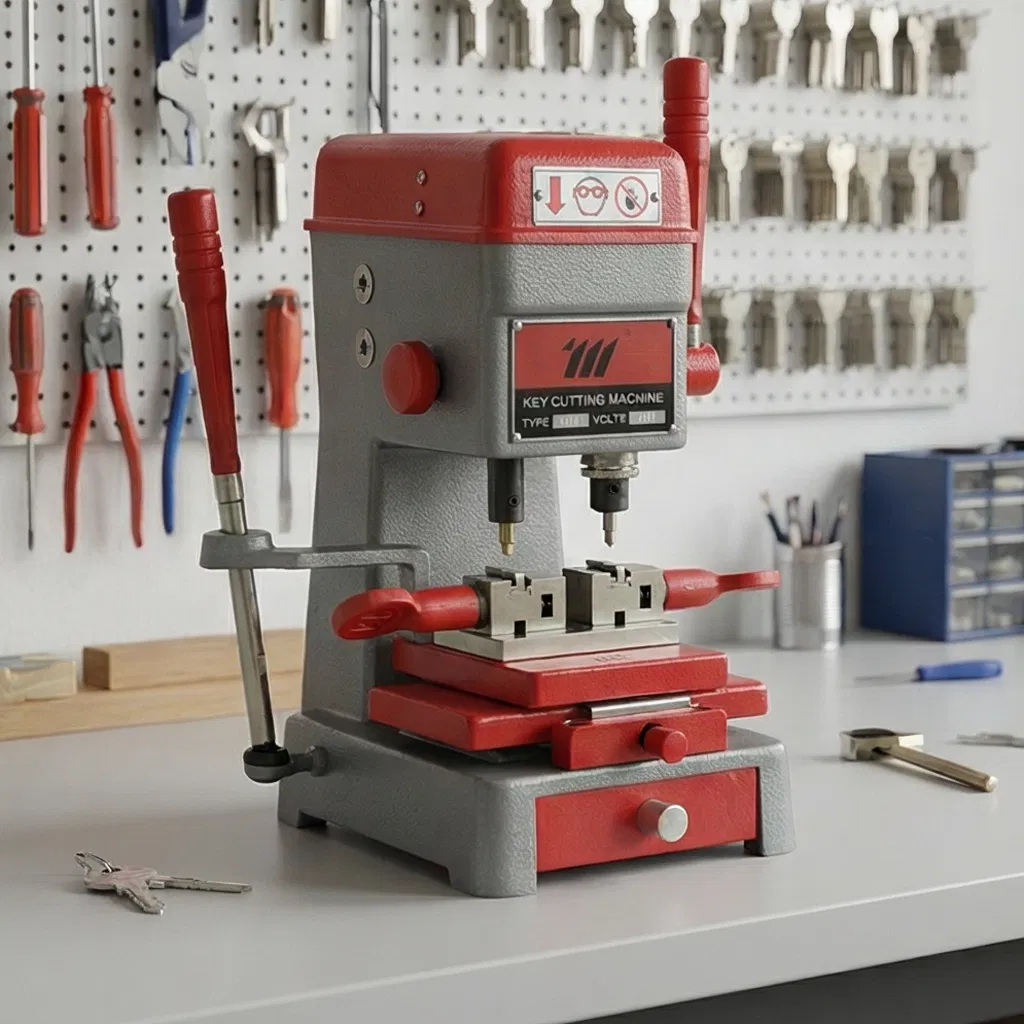 Jz-988A Copper Steel Aluminum Key Duplicator Machine 15kg Weight