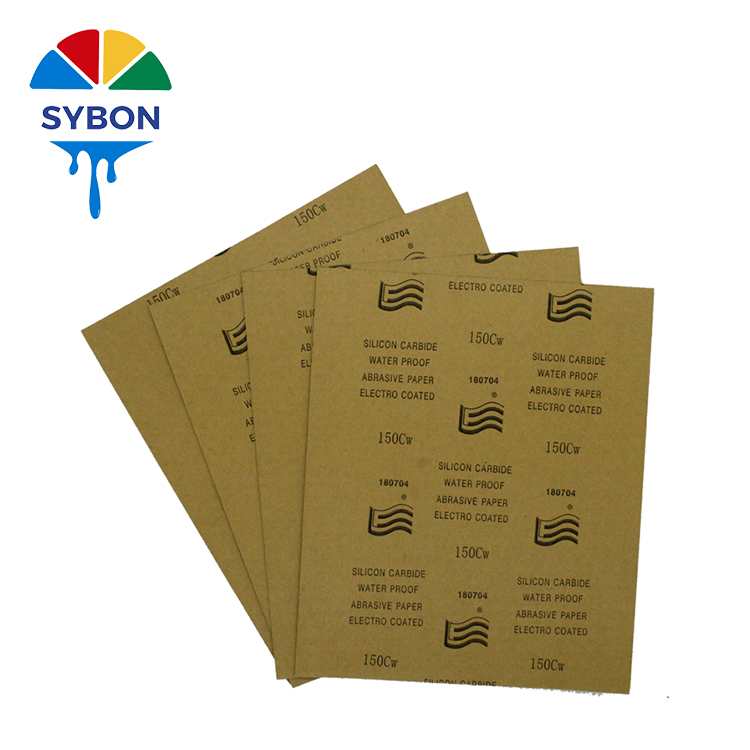 Наждачная бумага сухая абразивная P60-2000, 230x280 мм