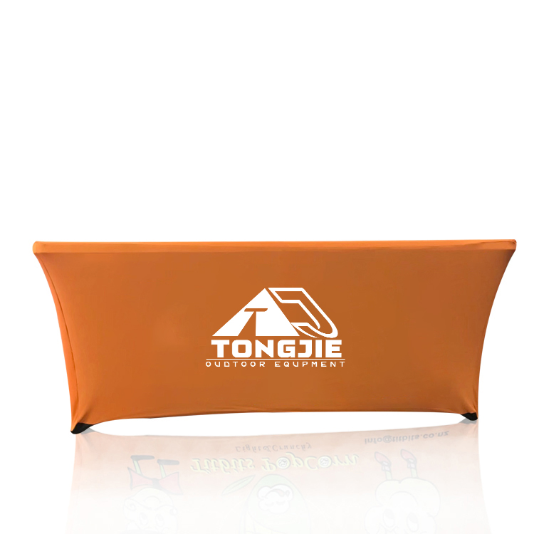 Logo Printable Stretch Table Cloth or One Piece Tablecloth for Trade Shows