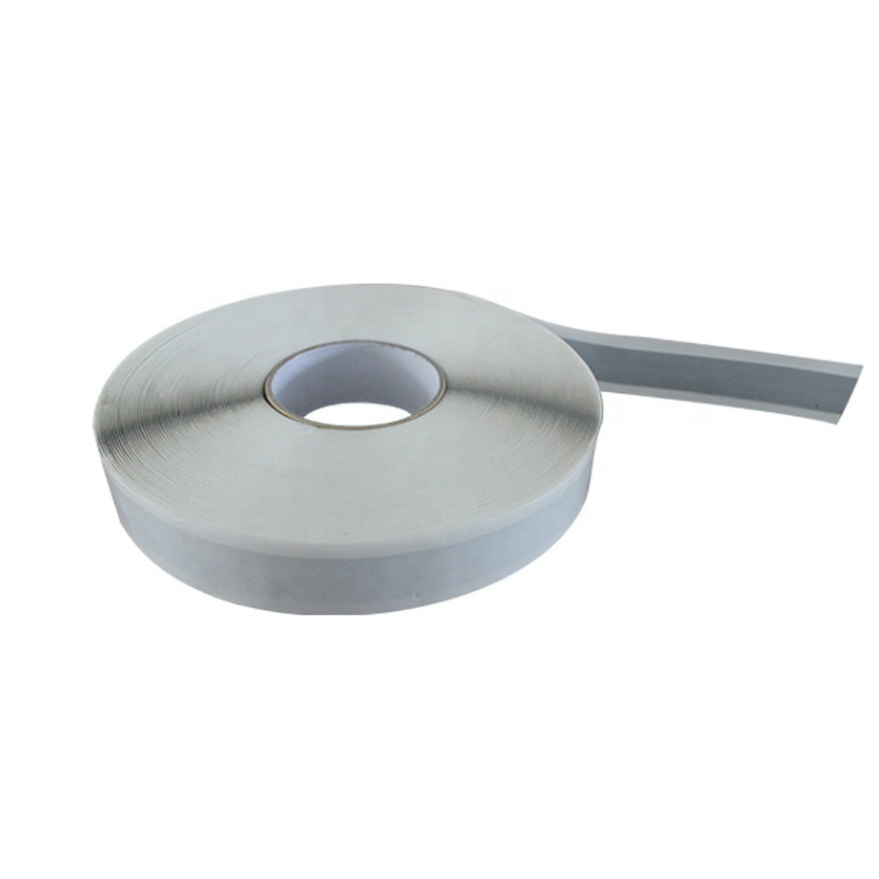 2 Inch Foam Core Butyl Tape Thick Window Glass Setting Double Sided Gray Butyl Gasket Adhesive Tape Mastic Tape for Metal Roofing