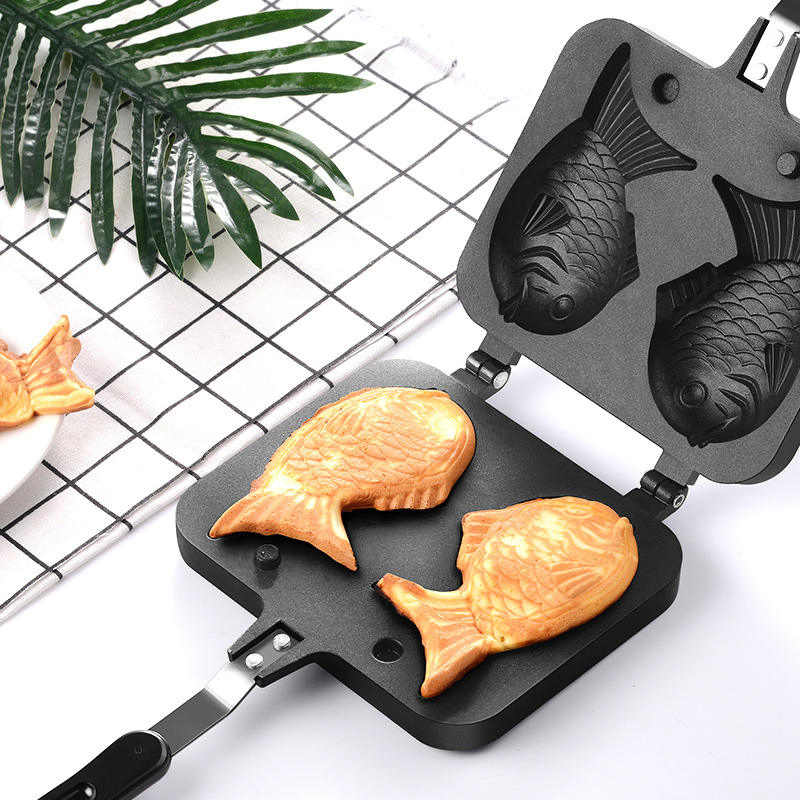 Форма для вафель в виде рыбки Taiyaki