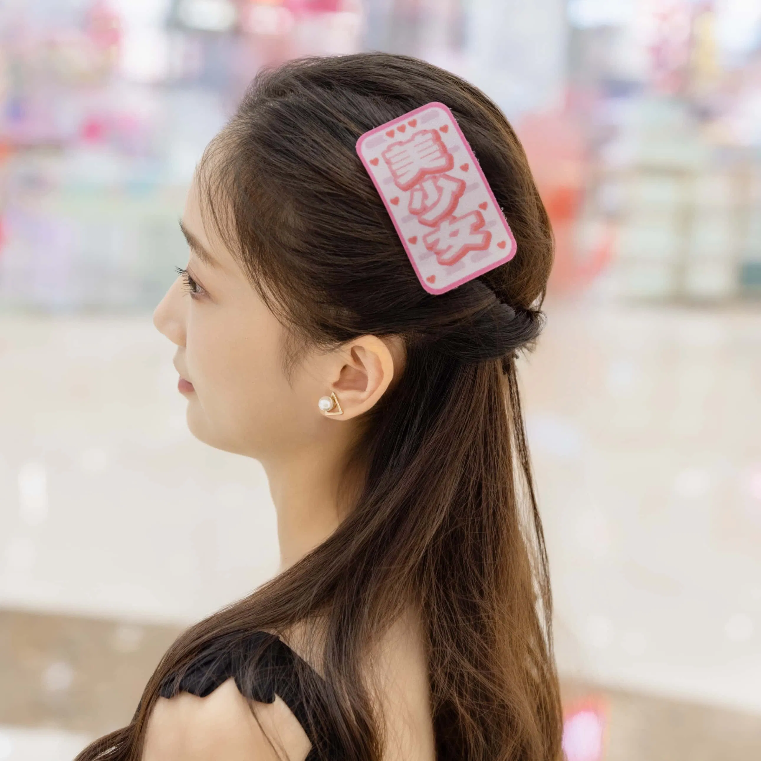 High-Quality Cute Cartoon Design Removable Hair Stickers for Kids, Hair Accessories for Girls Birthday Party