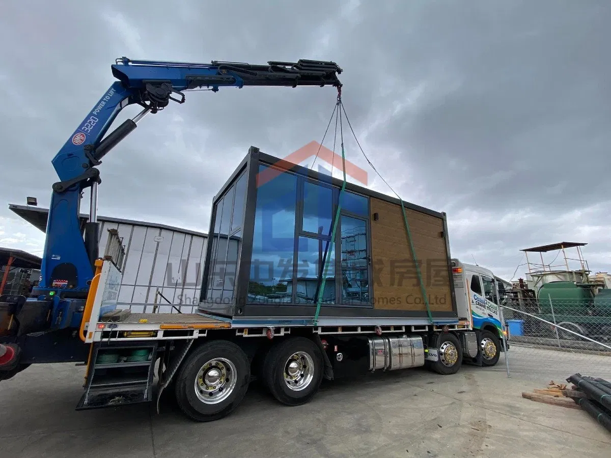 Factory Price Luxury Mobile Portab Tiny Prefab Container Modular Prefabricated House Campsite Hotel Resort Yard Camp