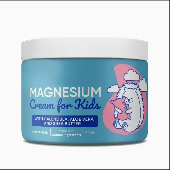 Skin Care Topical Child Magnesium Cream for Sleep Relief Moisturizing Cream