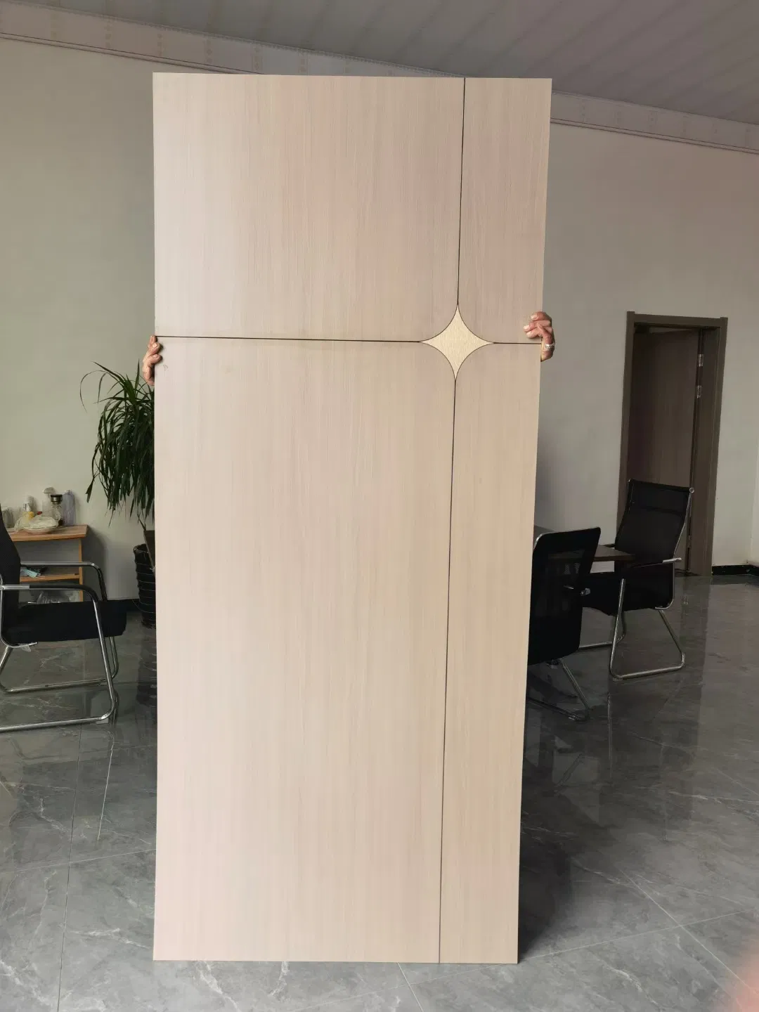 2022 New Design Melamine MDF HDF Door Skin