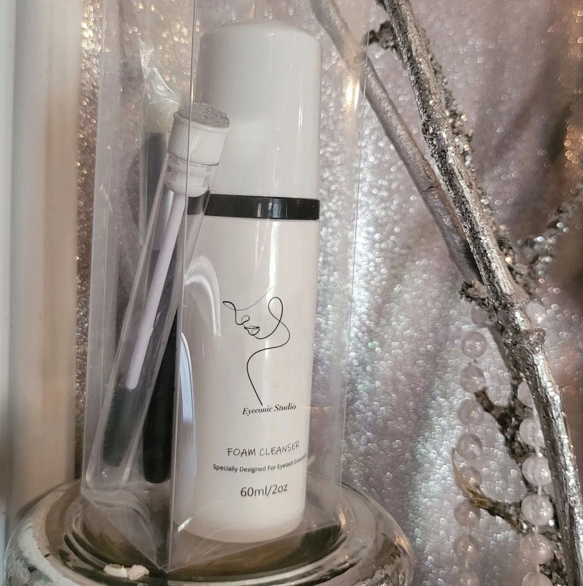 Custom Logo Lash Foam Oil Free Deep Remove Vegan Eyelash Extension Kit Lash Brush Cleanser Eyelash Shampoo