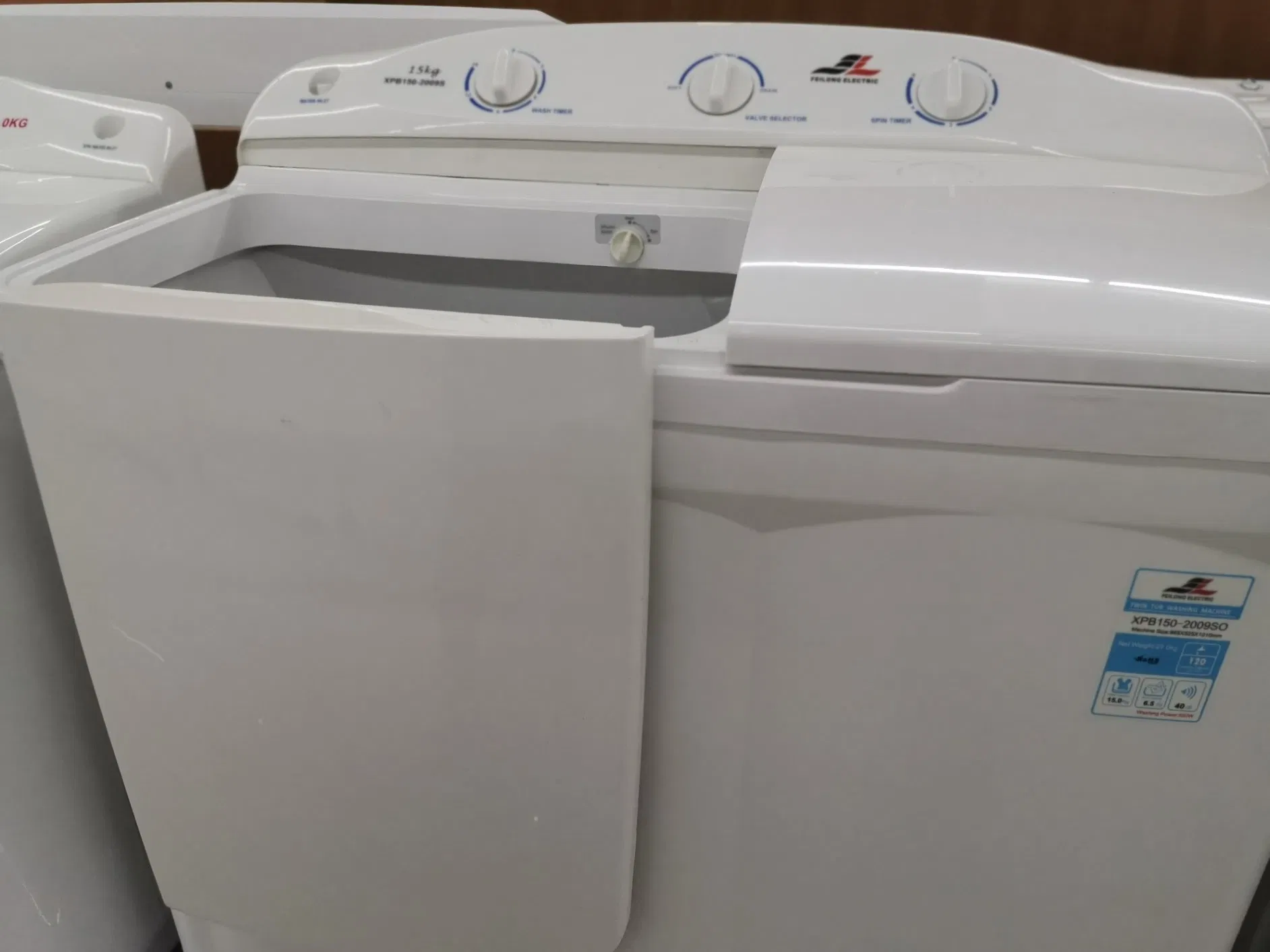 8.5 Kg Semi-Auto Twin Tub Washer and Dryer Washing Machine