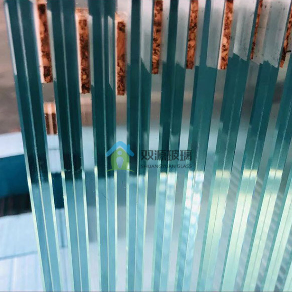 Manufacturer Wholesale 6.38mm 8.38mm 10.38mm 10.76mm Railing Greenhouse PVB Explosion-Proof Laminated Glass
