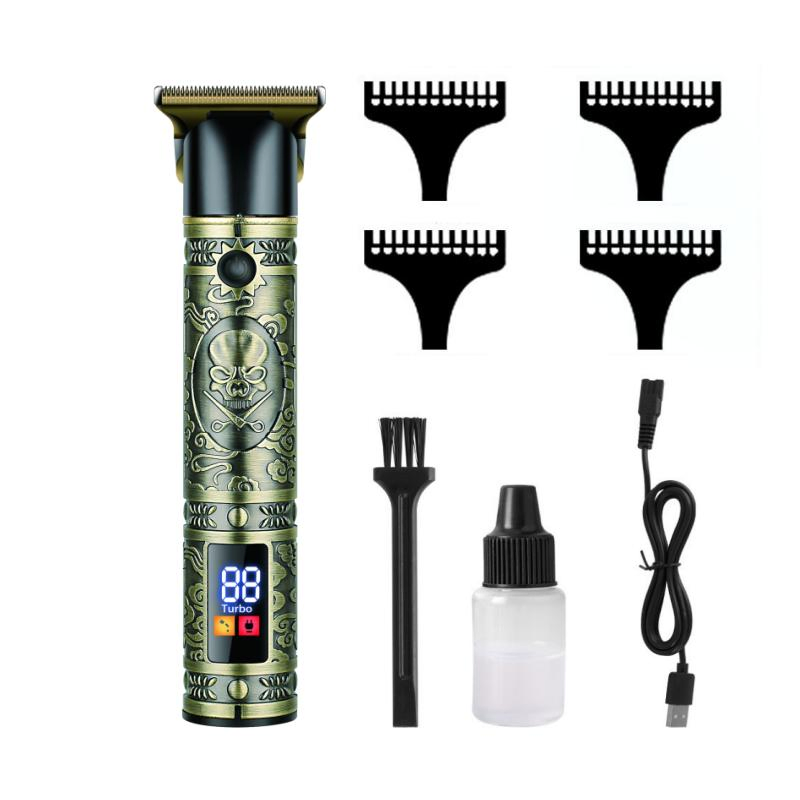 Electric Rechargeable Skulls Head Shaver Hair Trimmer
