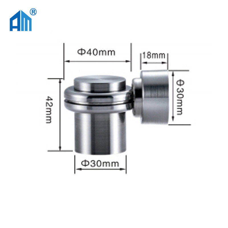 Kick Down Door Stop Zinc Flip Down Door Holder Door Stopper