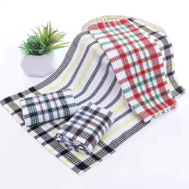 Custom Cotton Kitchen Towel Kitchen Cloth Tea Cloth Tea Towel Kitchen Cloth Home Use Small Waffle Tea Towel Kitchen Decorative Hand Towels Tea Towel Dish Towel
