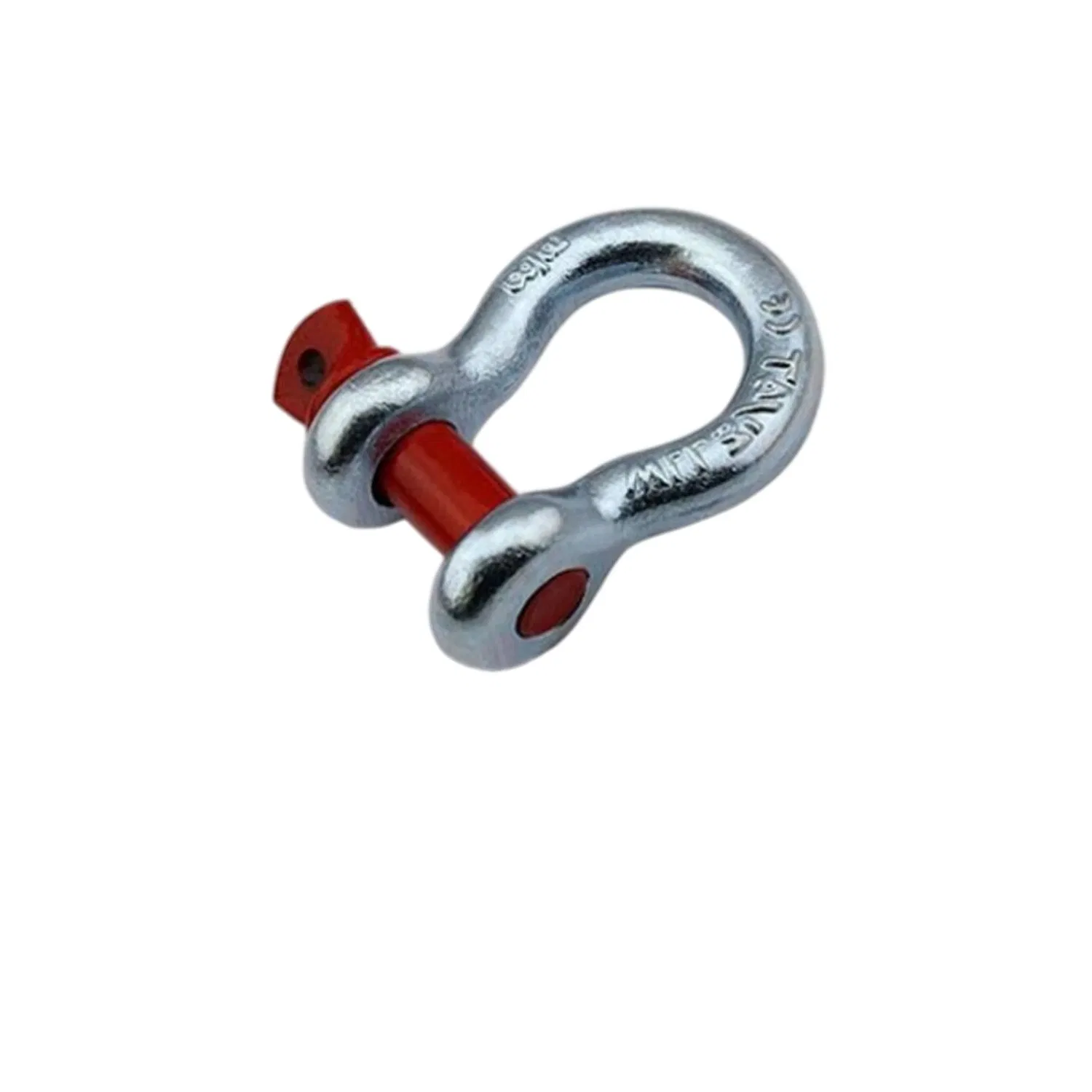 High Tensile Galvanized Steel Drop Forged Rigging Bow Shackle