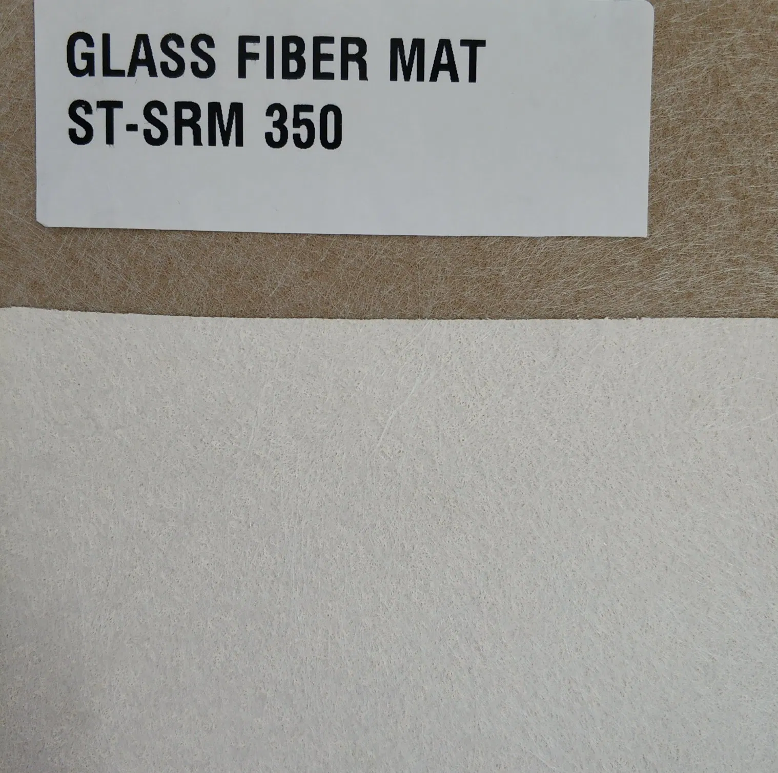 Glass Fiber Coated Tissue Mat for Roofing Insulation, Glass Fiber Cement, 350GSM