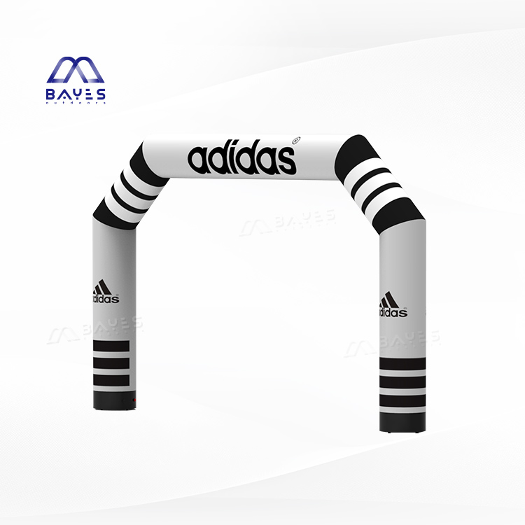 Full Customized Waterproof Weather Resistant Inflatable Start Finish Line Arch for Marathon Race Music Festival 1 Year