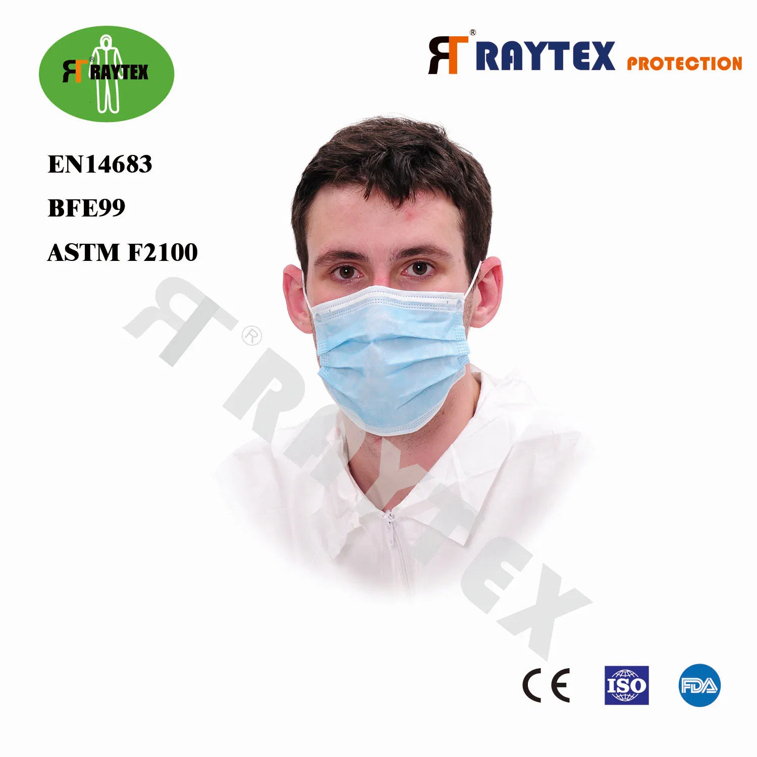 Disposable 3-Ply PP Face Mask