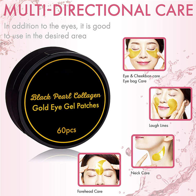 Korean Black Pearl Gold Collagen Anti Wrinkle Dark Circles Under Eye Mask