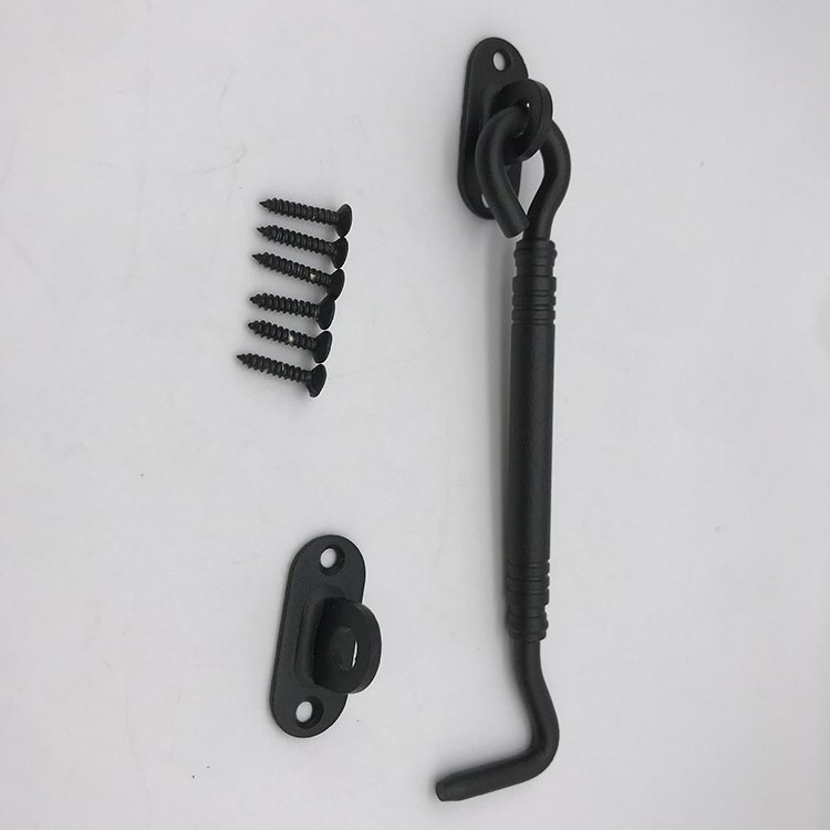 Black Round Stainless Steel Window Hook New Window Stay Window Hardware