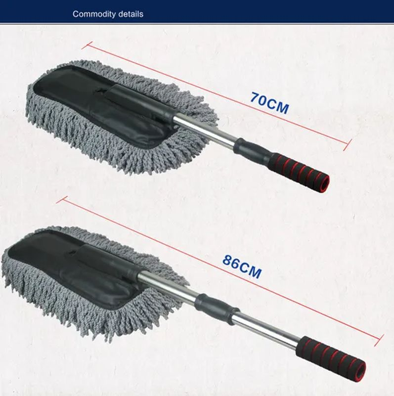 Telescopic Car Wash Brush External and Internal Dust Cleaning Mop Tg004_24