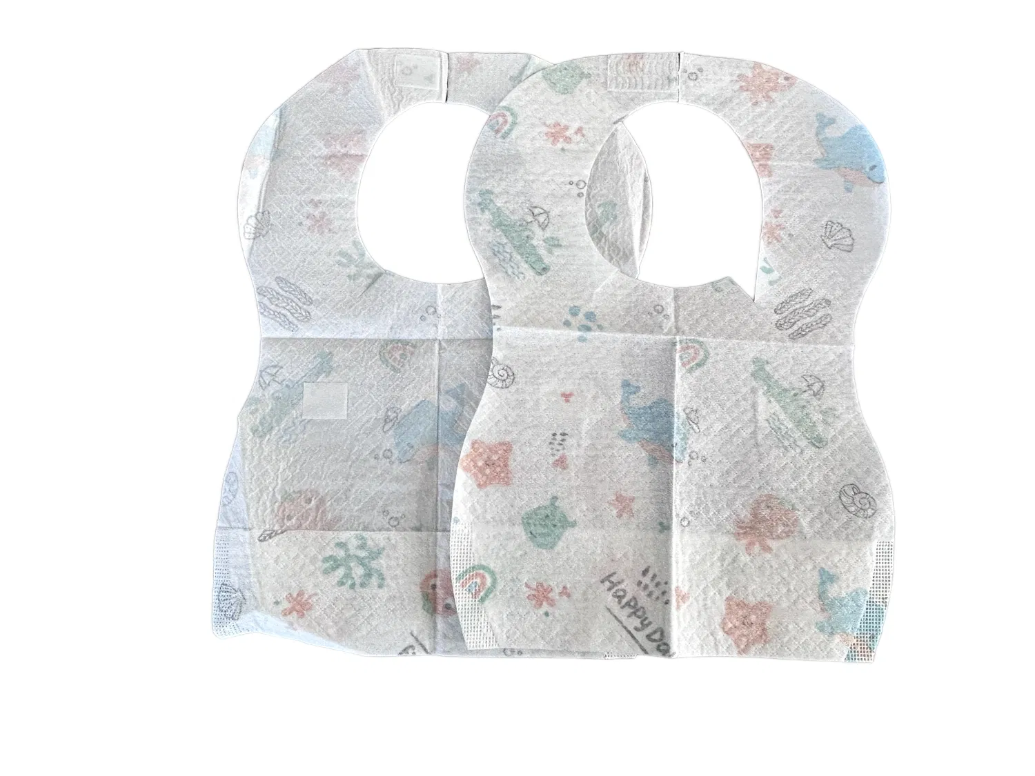 Personalized Non-Woven Bibs for Kids with Fun Custom Prints
