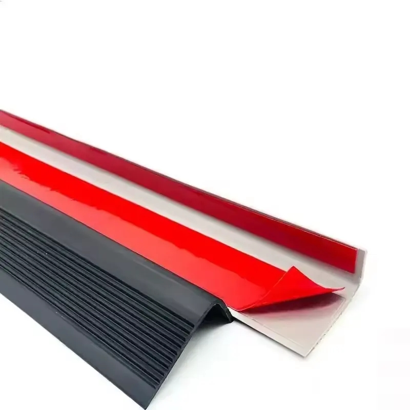 PVC Anti-Slip Stair Nosing for Safe Step Protection