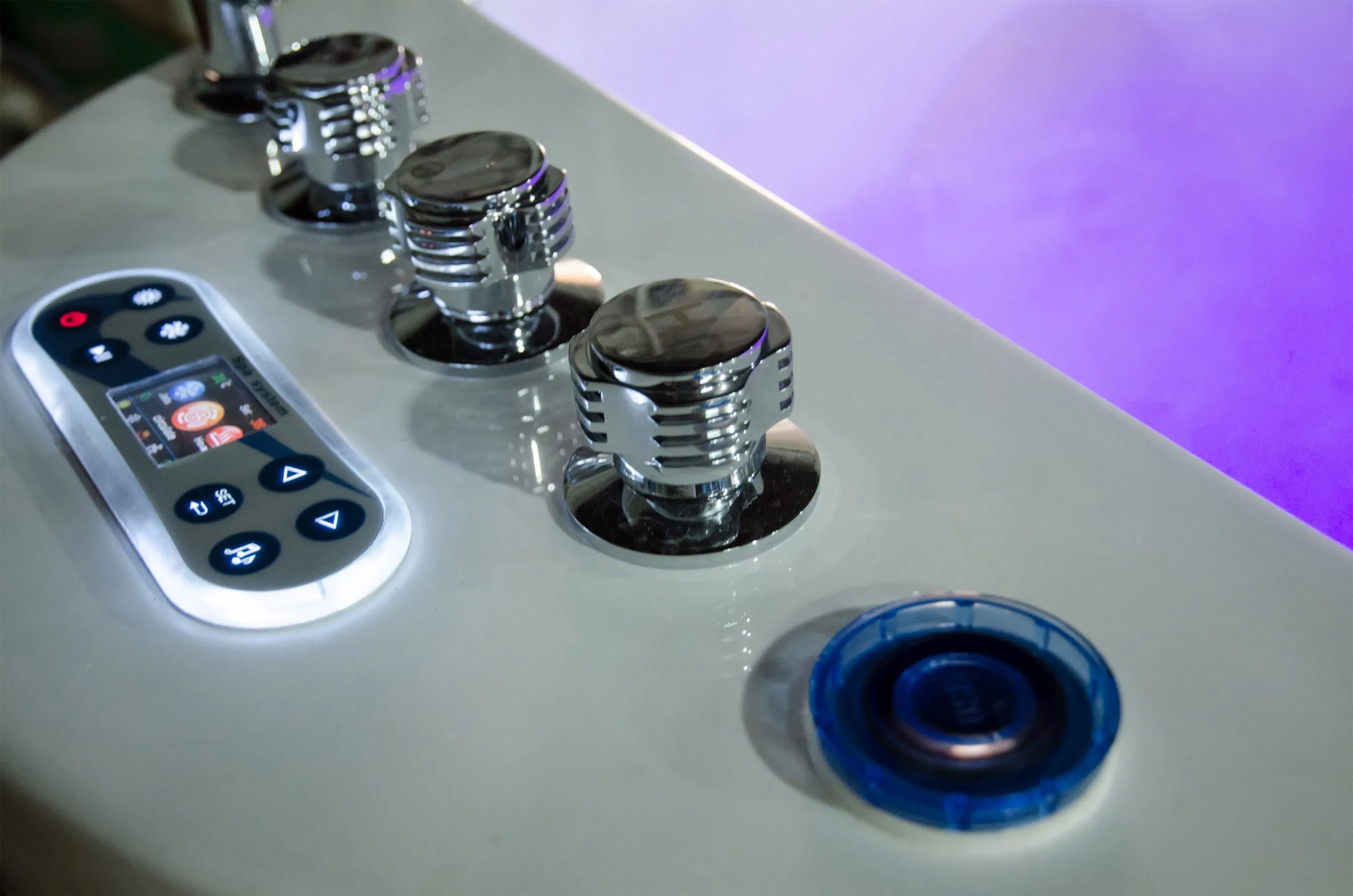 Ванна для питомцев с гидромассажем и подсветкой