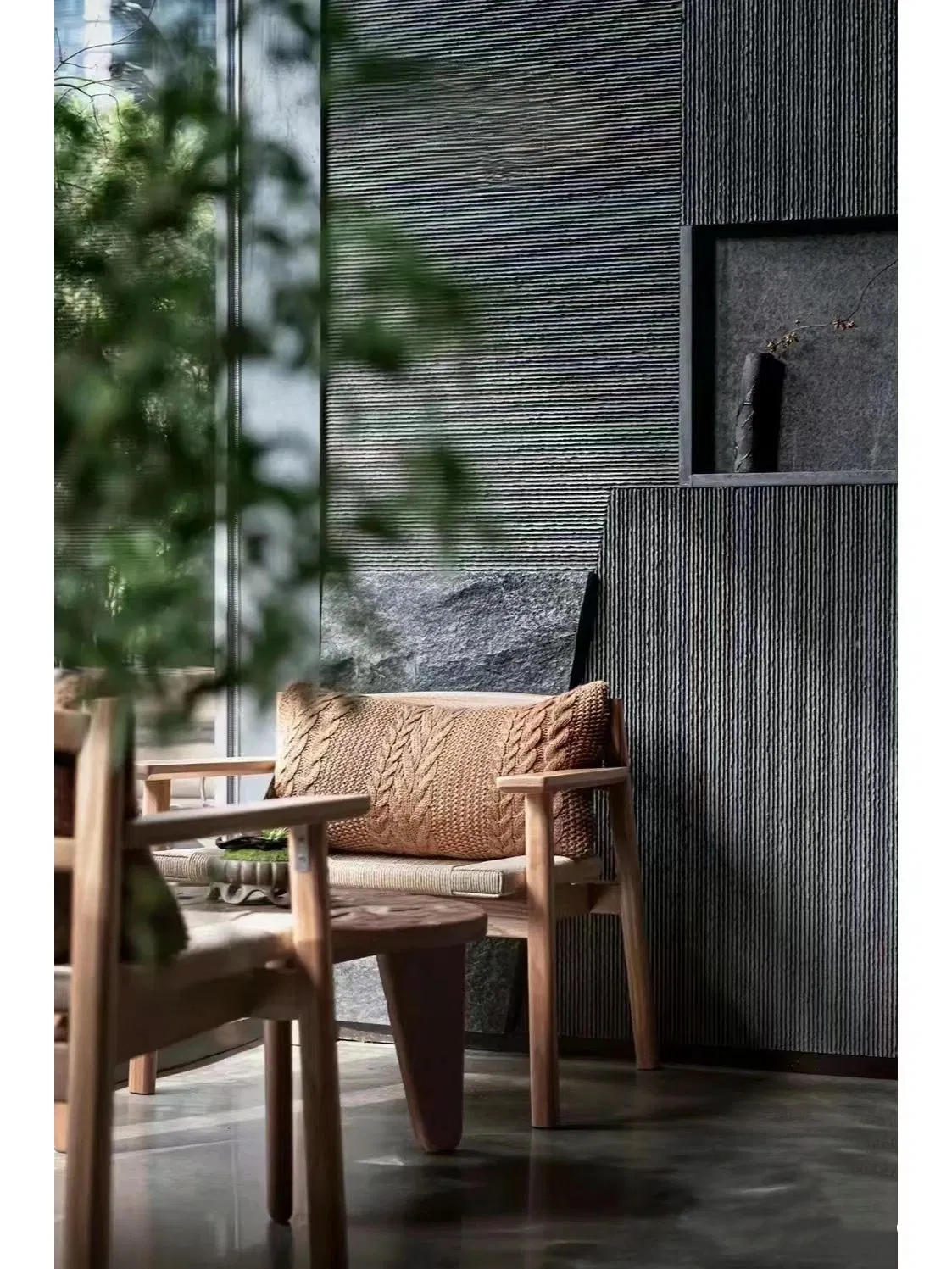 Replacement Stone Alternative Stone Veneer Indoor and Outdoor PU Culture Stone Wall Panel Light Weight