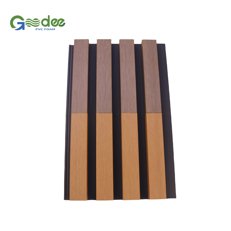 Convenient Installation of Outdoor Co-Extruded Wall Panel WPC Wall Panel