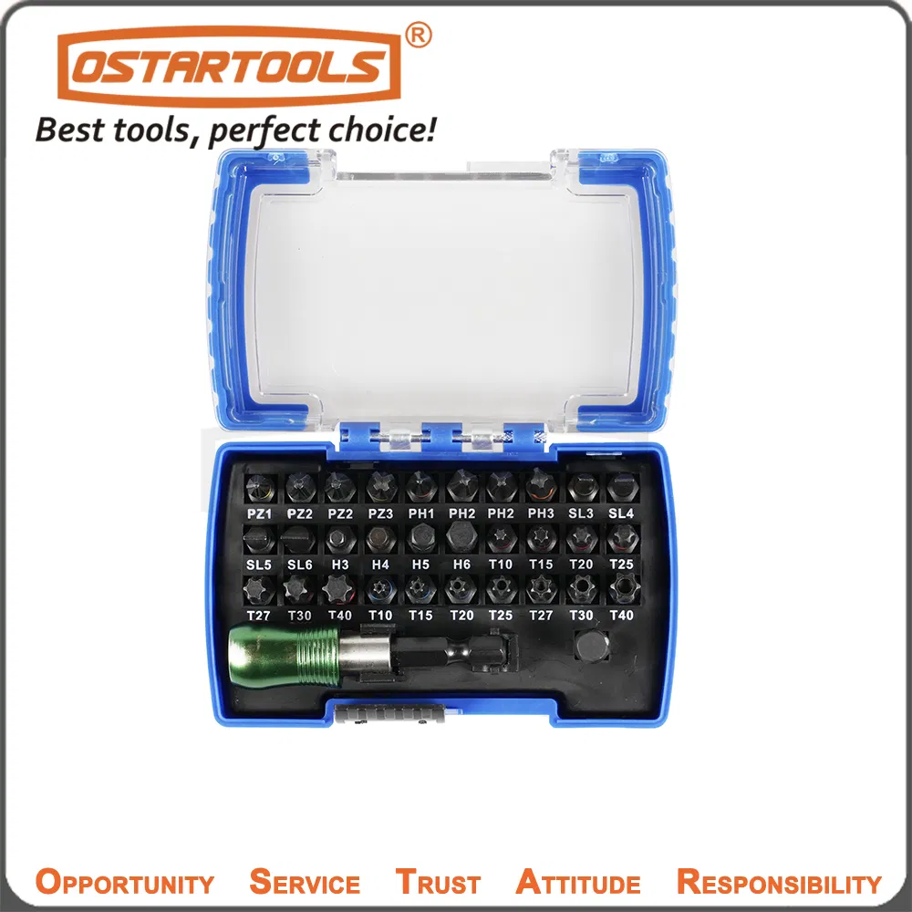 28-Piece Color-Coded Socket Screwdriver Bit Set for Precision Work