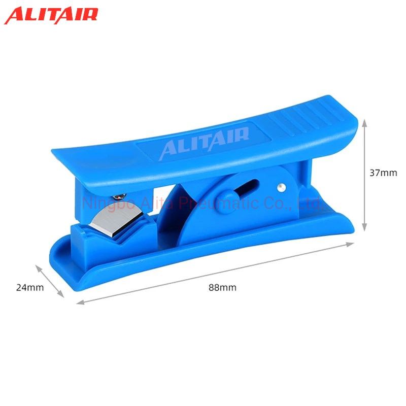 Pneumatic Hose Pipe Tube Cutter Nylon PVC PU Rubber Silicone Plastic Cut Tool Scissor