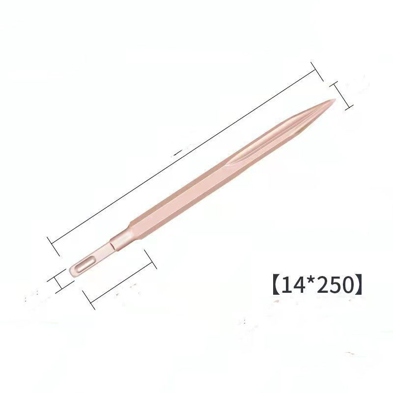 Электрический отбойный молоток с самонаточенным зубилом