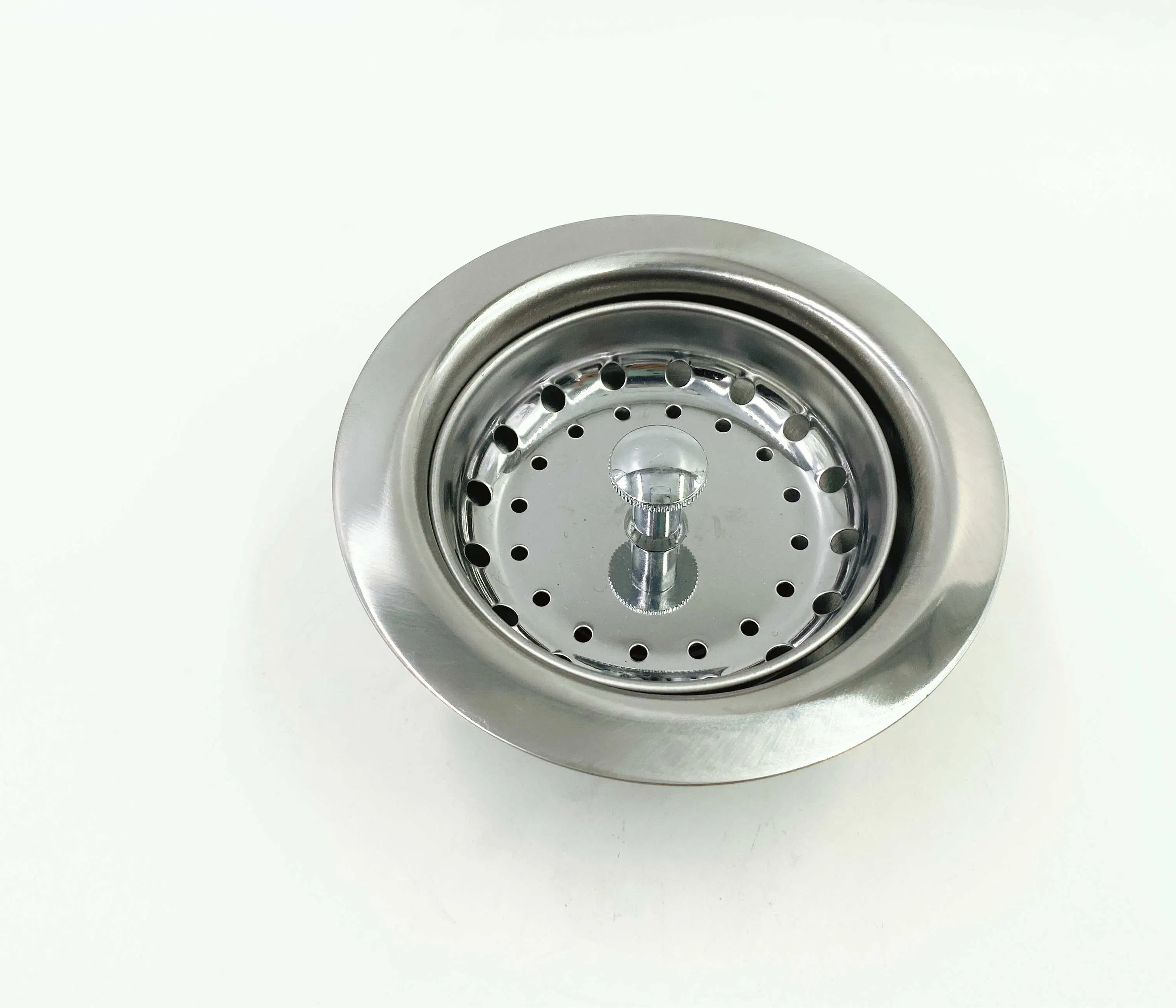 Round Shape Drain Stainless Steel Kitchen Sink Strainer