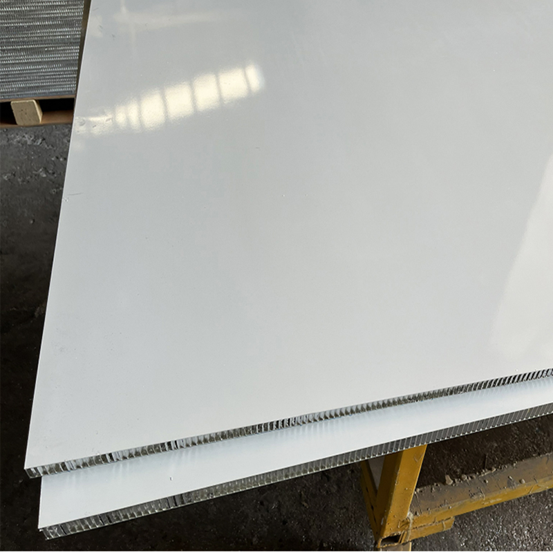 Painted PE Coating White Color Aluminum Panel for Truck Trailer