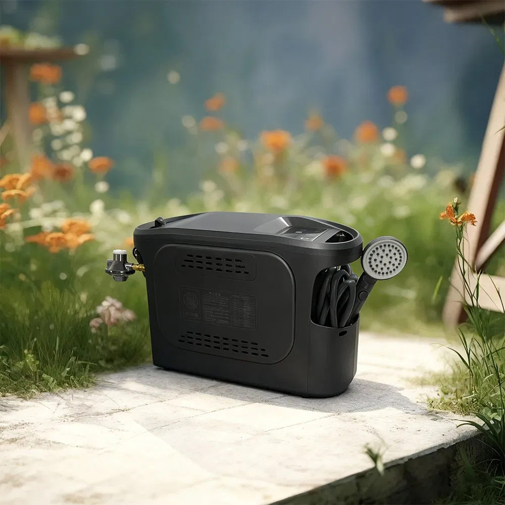 Digital Display Outdoor Gas Water Heater for Camping Shower