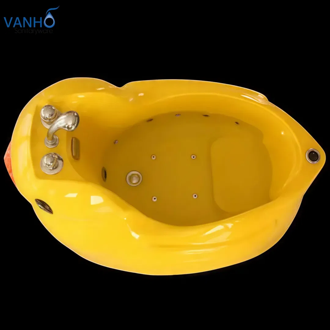 Детская ванна с гидромассажем в виде уточки