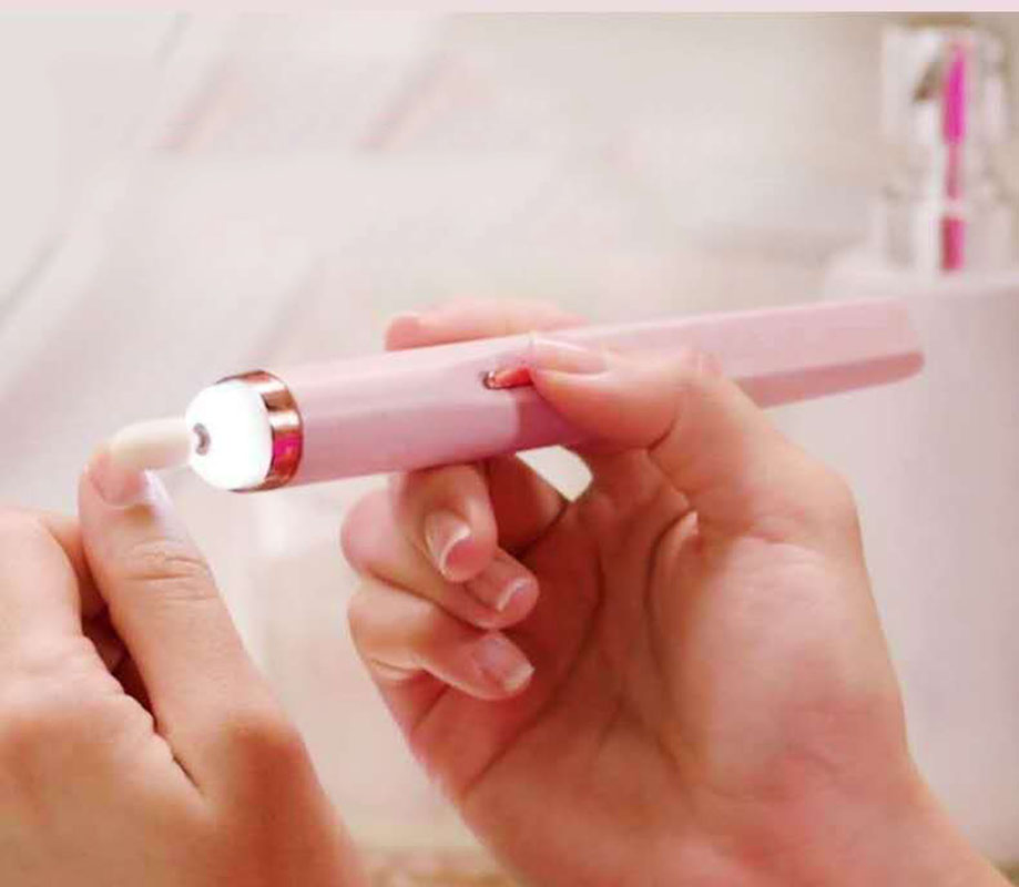 Five-in-One Electric Manicure Nail Drill with Light Design Low Noise