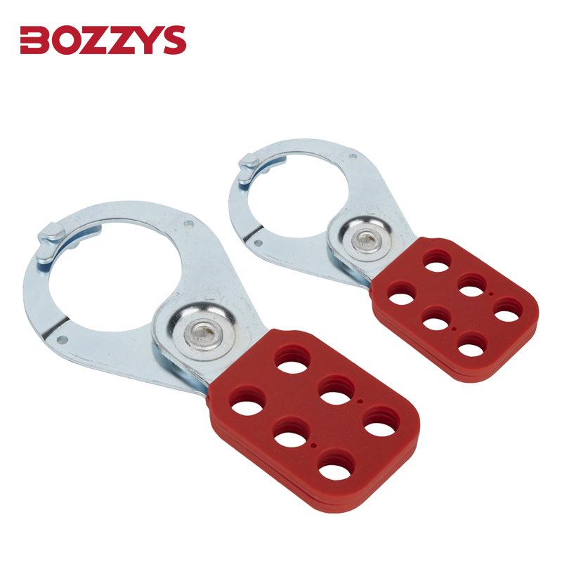 Steel Hasp with Hook Suitable for Industrial Safety
