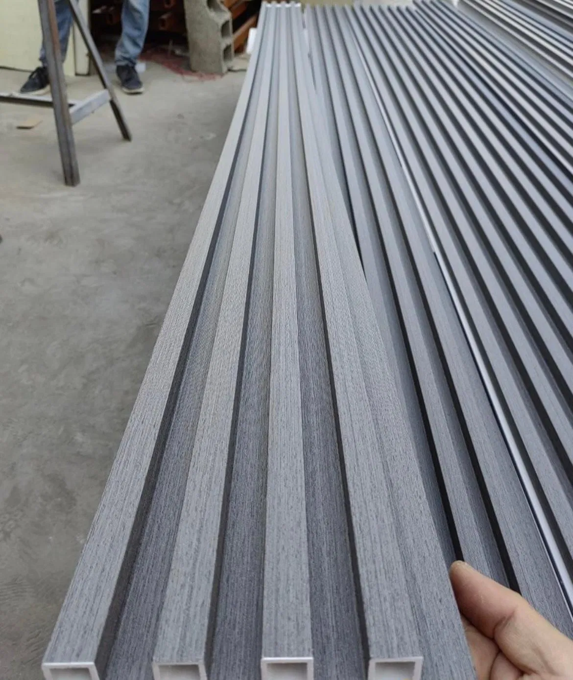 Eco-Friendly Interior Exterior Decorative WPC Wood Plastic Composite Wall Panel