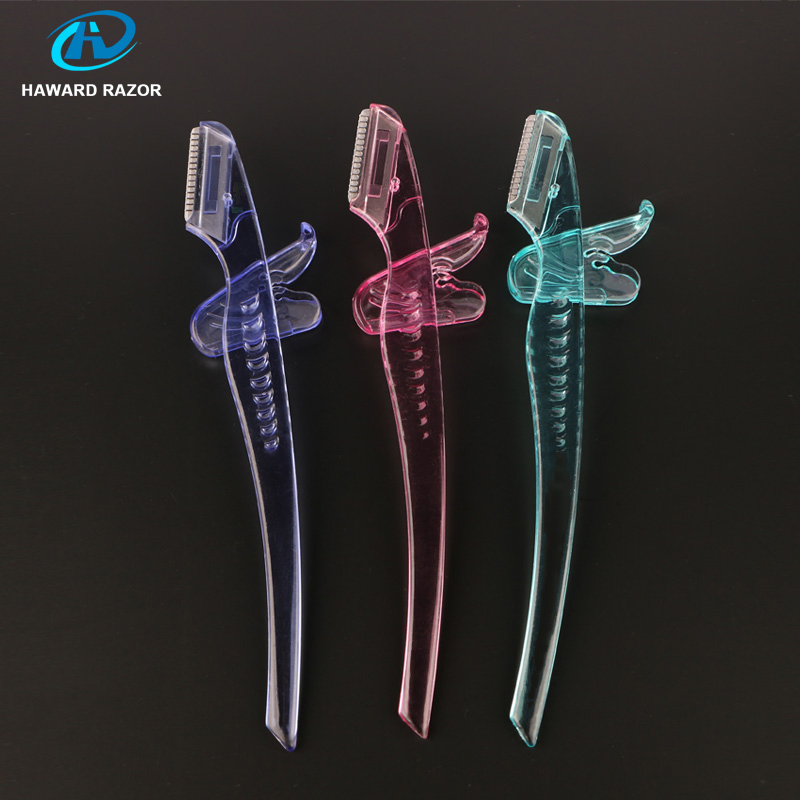 D106 Rts Small MOQ Eyebrow Hair Remover Single Netted Blade Eyebrow Trimmer Razor