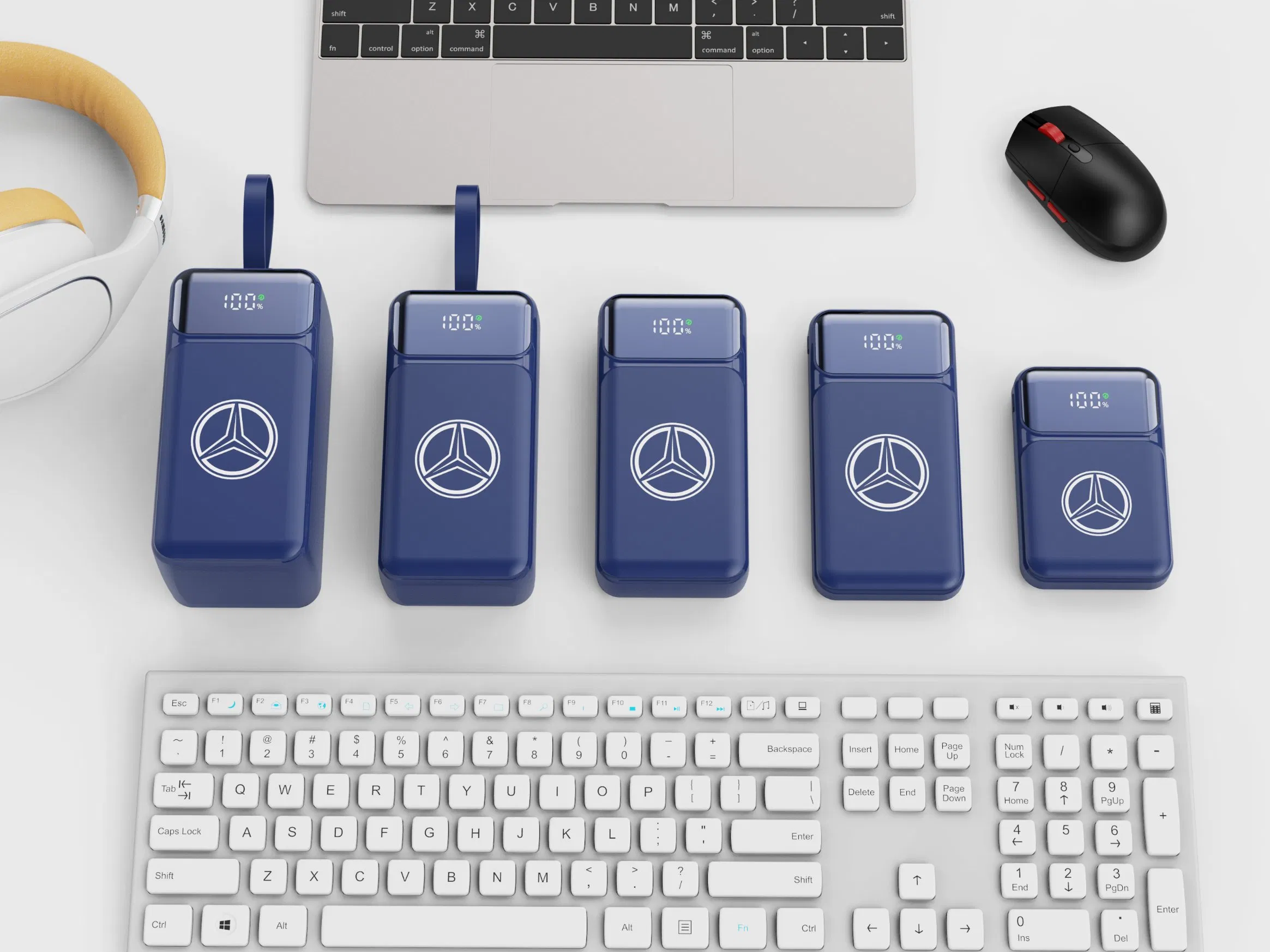 Пауэрбанк 20000 mAh с быстрой зарядкой PD 22.5W и дисплеем